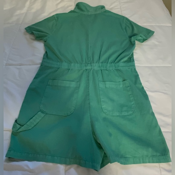 NWOT- BP. Utility Button Front Romper-Medium - Picture 9 of 16